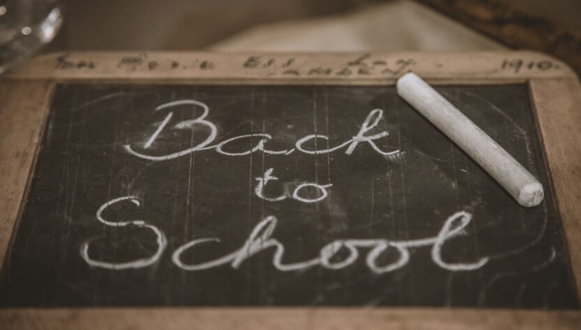 Back to School chalk