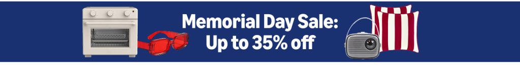 memorial day sale Amazon banner