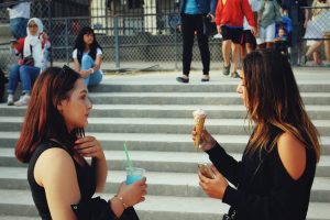 Women keeping cool in FOCO
