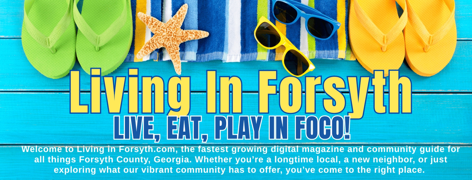 LivinginForsyth.com Home page logo