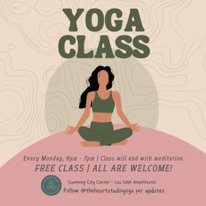 Yoga Class at Cumming City Center
