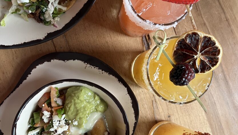 Mini Eats and Mini Sips samples at CT Cantina