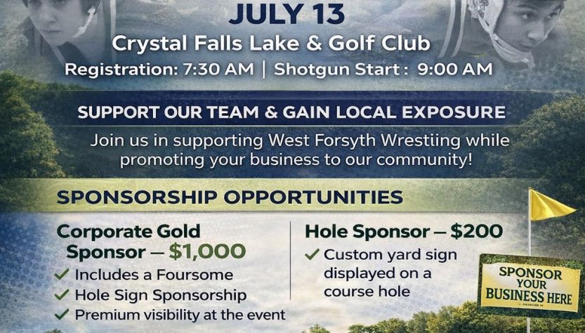 West Forsyth HS Wrestling Team Fundraiser